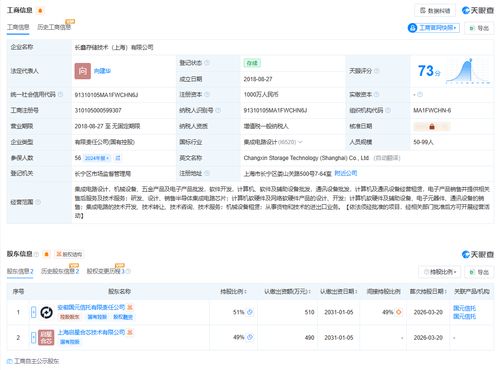 長鑫科技戰(zhàn)略調整 旗下存儲技術公司易主，安徽國資等接手